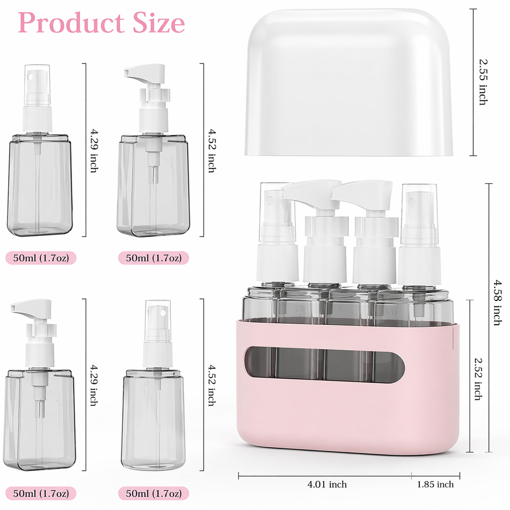 Travel set 4-in-1